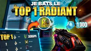 Miniature : VOICI COMMENT J'AI BATTU LE TOP 1 RADIANT ! - Valorant Guide