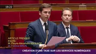 Miniature : En hémicycle : examen de la taxe sur les services numériques