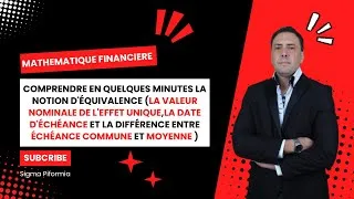 Miniature : Mathématiques Financières Equivalence De Deux Effets