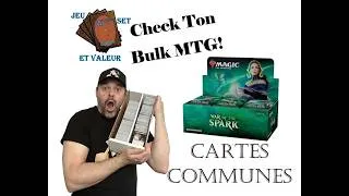 Miniature : Check Ton Bulk War of The Spark MTG (Jeu, Set et Valeur, Cartes Communes)