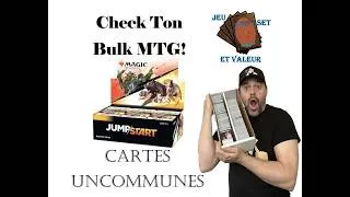 Miniature : Check Ton Bulk JumpStart MTG (Jeu, Set et Valeur, Cartes Uncommunes)