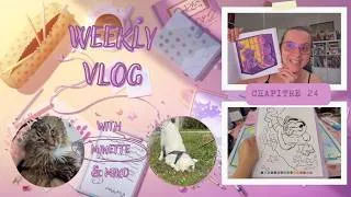 Miniature : VLOG 24 : Une double page coup de coeur, du cosy colo et des contouuuuuurs 💛