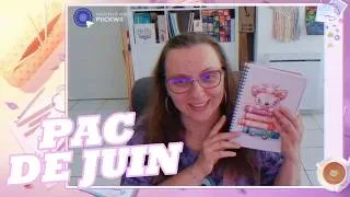 Miniature : PAC de Juin, et challenges bingo / fil roses du mois 💛