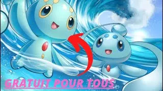 Miniature : Manaphi et Phione GRATUIT sur Pokémon Diamant étincelant et Perle scintillant (durée limité🤩)