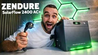 Miniature : Cette machine peut remplacer l’électricité ! Zendure SolarFlow 2400 AC+