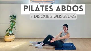 Miniature : 20 minutes de Pilates abdos + disques glisseurs | Pilates intermédiaire