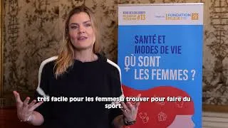 Miniature : Lucile Woodward, coach sportive et journaliste santé, lors du Colloque 2025