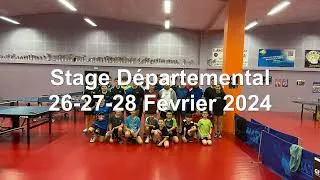 Miniature : Stage Départemental Février 2024