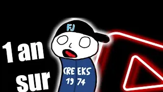 Miniature : Un AN sur YOUTUBE !!! (face reveal ??)