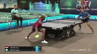 Miniature : Omar Assar vs Aruna Quadri  Final Africa cup 2025