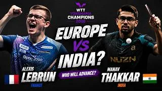 Miniature : Europe Is Rising! Alexis Lebrun Dominates India’s Thakkar | WTT Yokohama 2026 ｜Alexis VS Manush shah