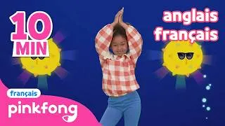 Miniature : 🕺Disco Sharks en anglais et en français | +Comptines | Pinkfong Bébé Requin ! Chansons pour Enfants