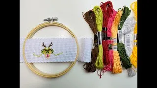 Miniature : Embroidery | Cross Stitch | Basic Hand Embroidery Design for Beginners | Dragon Ball Part 1 #DIY