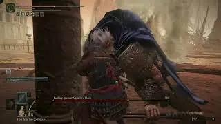 Miniature : Elden Ring - Godfrey Hoarah- Boss Fight HD (First playthrough, samurai UCHIGATANA ONLY rushed run)