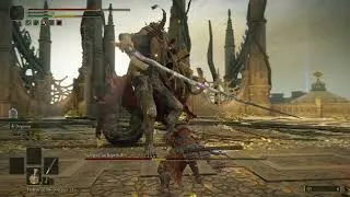 Miniature : Elden Ring - Morgott the Omen King - Boss Fight HD (First playthrough samurai UCHIGATANA rushed run)
