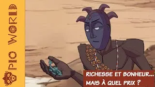 Miniature : Conte africain captivant : L'homme araignée, le petit silure et le miroir interdit/ Roman Pagne noir