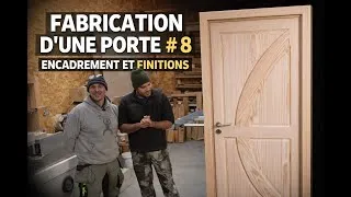 Miniature : Fabrication d'une porte intérieure épisode # 8 suite et fin ...