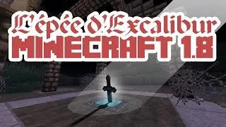 Miniature : Minecraft 1.8 - L'épée d'Excalibur dans un bloc