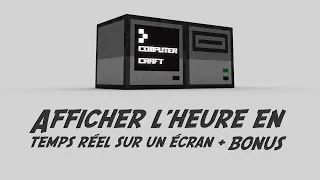 Miniature : ComputerCraft - Afficher l'heure en temps réel sur un écran + BONUS
