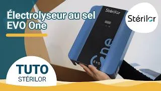 Miniature : Tuto électrolyseur au sel EVO One de Stérilor | Piscineco.fr