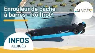 Miniature : Enrouleur motorisé pour bâche à barres Rolltrot² - Albigès