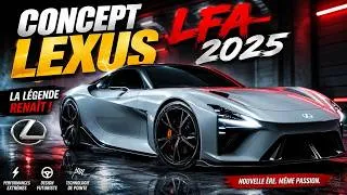 Miniature : 🚗 Concept Lexus LFA 2025 😍 Le Retour de la Supercar Japonaise ? 🔥