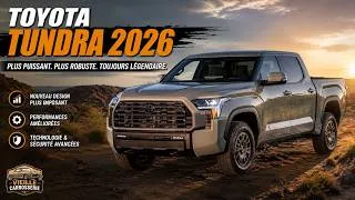 Miniature : TOYOTA TUNDRA TRAILHUNTER 2027 : Le pick-up ultime qui écrase la concurrence ! 🚀