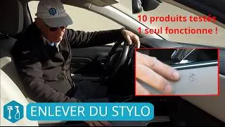Miniature : Enlever des marques de stylo sur du plastique
