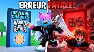 Miniature : Le pire de tous les choix possibles dans ce jeu Roblox