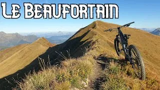 Miniature : Sur les crêtes de la Rocheparstire dans le Beaufortain avec le turbo levo!!