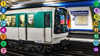 Miniature : Métro Parisien | Toutes les lignes (2024)
