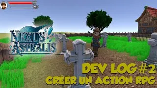 Miniature : Créer un Action RPG Indé sous Unity | Devlog #2 – Météo, Inventaire & Luneborne s’agrandit