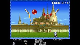 Miniature : PANG - ARCADE // Gameplay Intro// [WWW.PIXEL-MANIAC.COM]