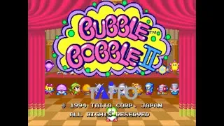 Miniature : Bubble Bobble II - Bubble Symphony (Taito / Arcade 1994)