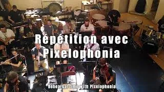 Miniature : Super Mario Galaxy sneak peek for next concert ! | Répétition avec Pixelophonia
