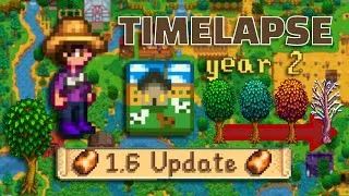 Miniature : Meadowlands Farm Year 2 Timelapse - Stardew Valley 1.6