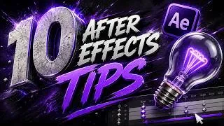 Miniature : Learn 10 quick After Effects tips that can help you work faster and create better motion graphics.