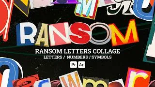 Miniature : Animated Ransom Letters Collage