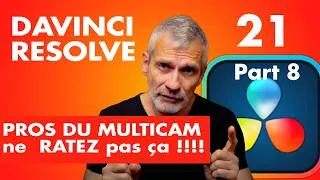 Miniature : DAVINCI RESOLVE 21- nouvelle option MULTICAM !