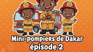 Miniature : Pompiers de Dakar episode2- mission plage- comptine enfants   #filmanimation 