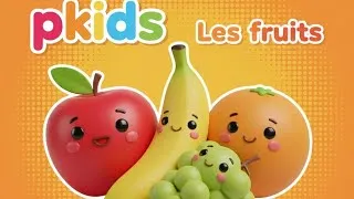 Miniature : Apprendre les fruits en Français - Dessin animé enfant 2026 #vidéoséducatives  #comptinesenfants 