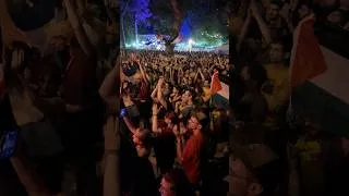Miniature : Le concert Barbara Butch au Cabaret frappé perturbé par des manifestants pro-palestiniens.
