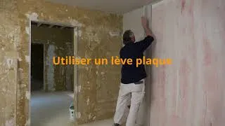 Miniature : Collage ou doublage avec des plaques de plâtre
