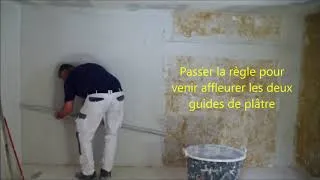 Miniature : plafonnage bi couche Embaucher et dresser des  bandes capsule 2