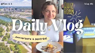 Miniature : Vlog#1- Une journée d'anniversaire à Montréal🥳