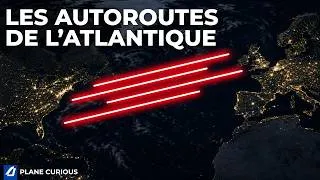 Miniature : Pourquoi les vols transatlantiques empruntent toujours les mêmes trajets
