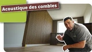 Miniature : Améliorer l’acoustique dans les combles avec des panneaux acoustiques
