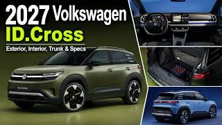 Miniature : 2027 Volkswagen ID.Cross | Exterior, Interior, Trunk & Specs