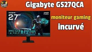 Miniature : 🎮 Gigabyte GS27QCA : TEST COMPLET, AVIS ⭐ & PRIX 💰 | Moniteur Gaming Incurvé 180Hz !