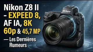 Miniature : Nikon Z8 II : ÉNORME FUITE ! EXPEED 8, AF IA, 8K 60p & 45,7 MP — Les Dernières Rumeurs